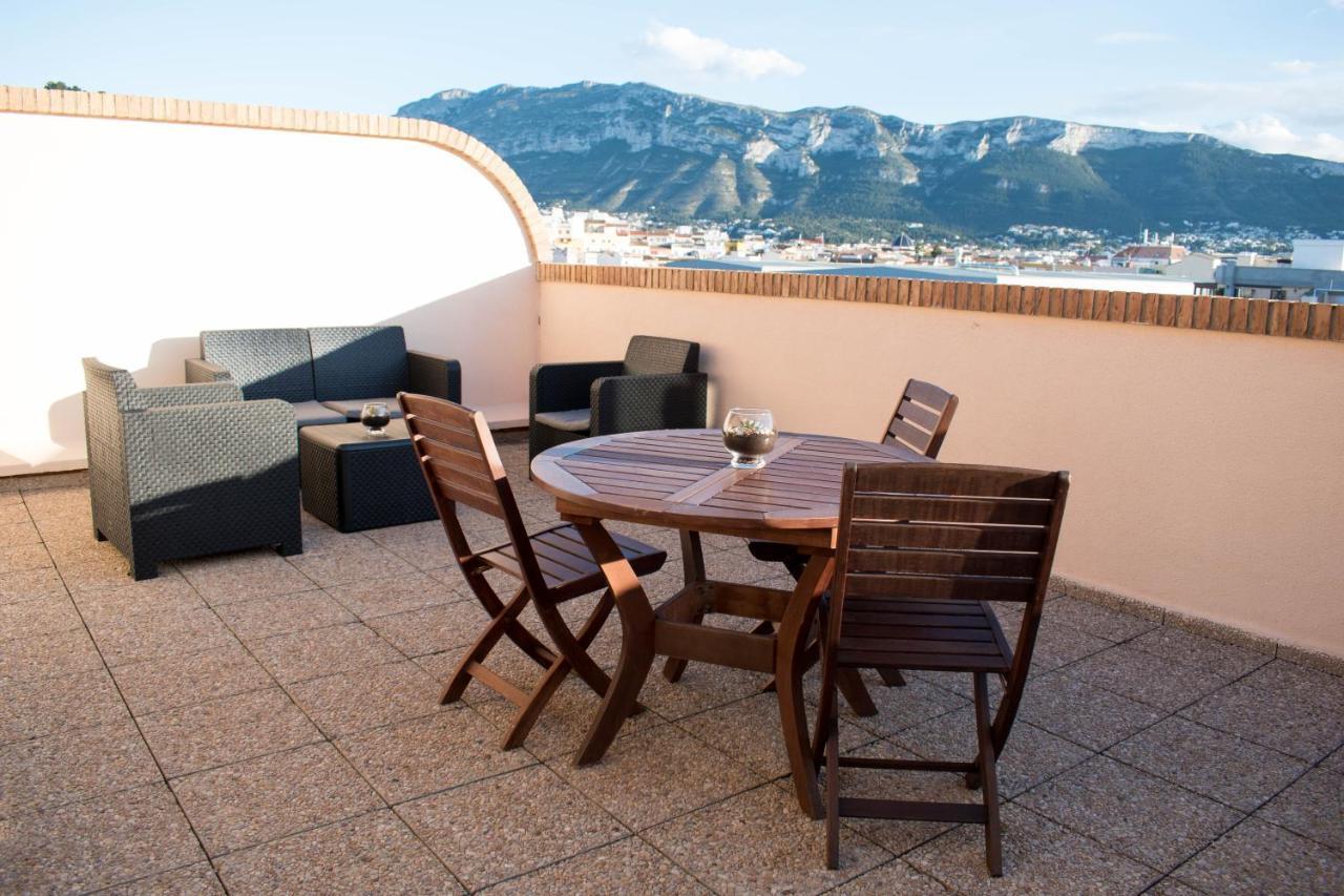Atico Con Vistas Al Castillo Al Lado Del Mar Дения Экстерьер фото